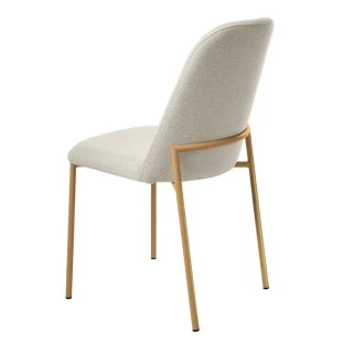 cadeira lucille dourado