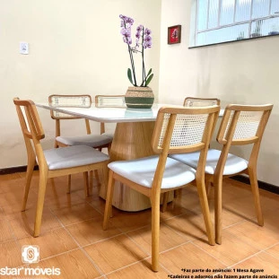 mesa agave 1,50m x 1,50m mlopes decor