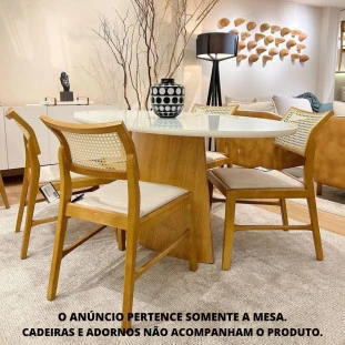 mesa arezzo 1,60m tradição móveis