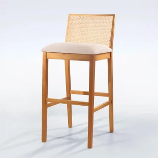 Banqueta em ratan