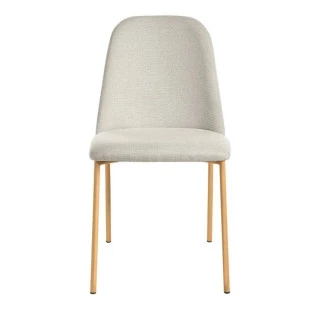 cadeira lucille dourado