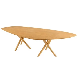 mesa organica para sala de jantar