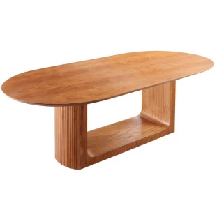 Mesa de Jantar Oval Londres 2,20m x 1,10m
