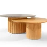 mesa de centro em madeira