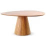 mesa cone com tampo organico