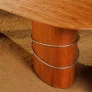 mesa com base central