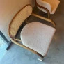 Poltrona Melissa com Encosto em Ratan madeira maciça