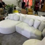 Sofá Blend Fixo com Chaise  2,50m - Bianchi Móveis organico