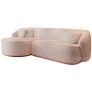 Sofá Blend Fixo com Chaise  2,70m - Bianchi Móveis