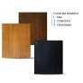 tonalidade disponíveis de madeira para Mesa de Jantar Ane 1,60m x 0,90m Com Vidro Off White 